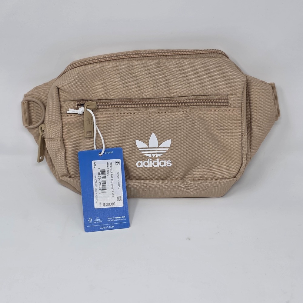 Adidas Originals For All waist Fanny Pack Magic Beige Unisex Adjustable IU9294